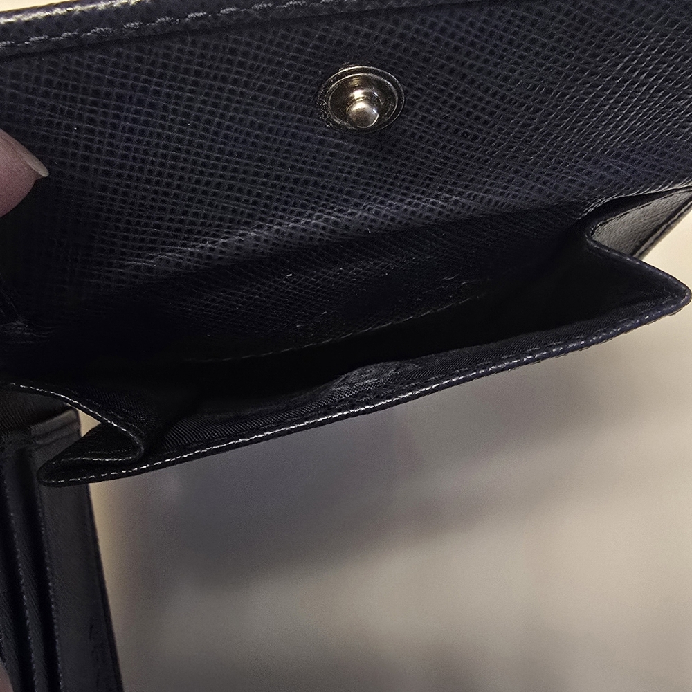 Prada Midnight Blue Leather Wallet - Picture 4 of 4